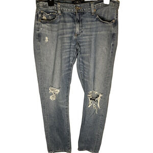 Lucky Brand Sienna Slim Boyfriend Jeans Women's 6/28 Mid Rise Denim 32x28